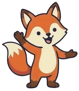 Whiley waving mascot